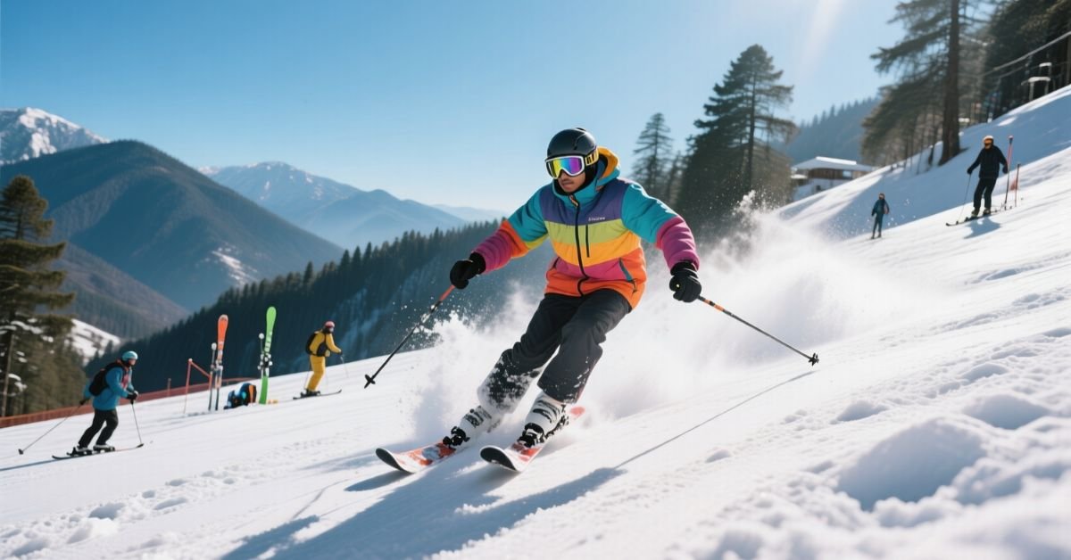 Skiing in Kufri
